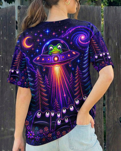 COSMIC FROG UFO PIXEL GALAXY ALL OVER PRINT – KMTM2705261