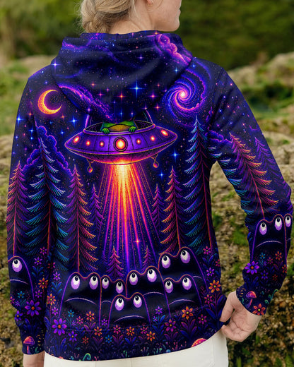 COSMIC FROG UFO PIXEL GALAXY ALL OVER PRINT – KMTM2705261