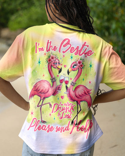 I'M THE BESTIE FLAMINGO ALL OVER PRINT – RI0605262