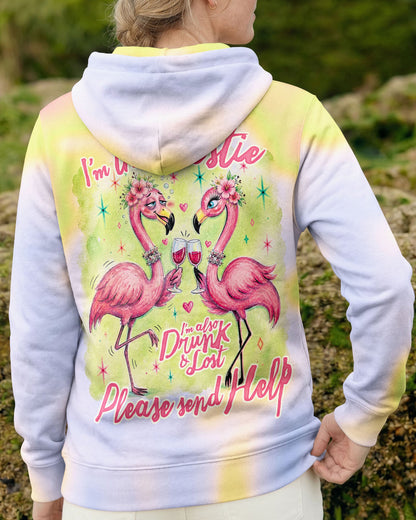 I'M THE BESTIE FLAMINGO ALL OVER PRINT – RI0605262