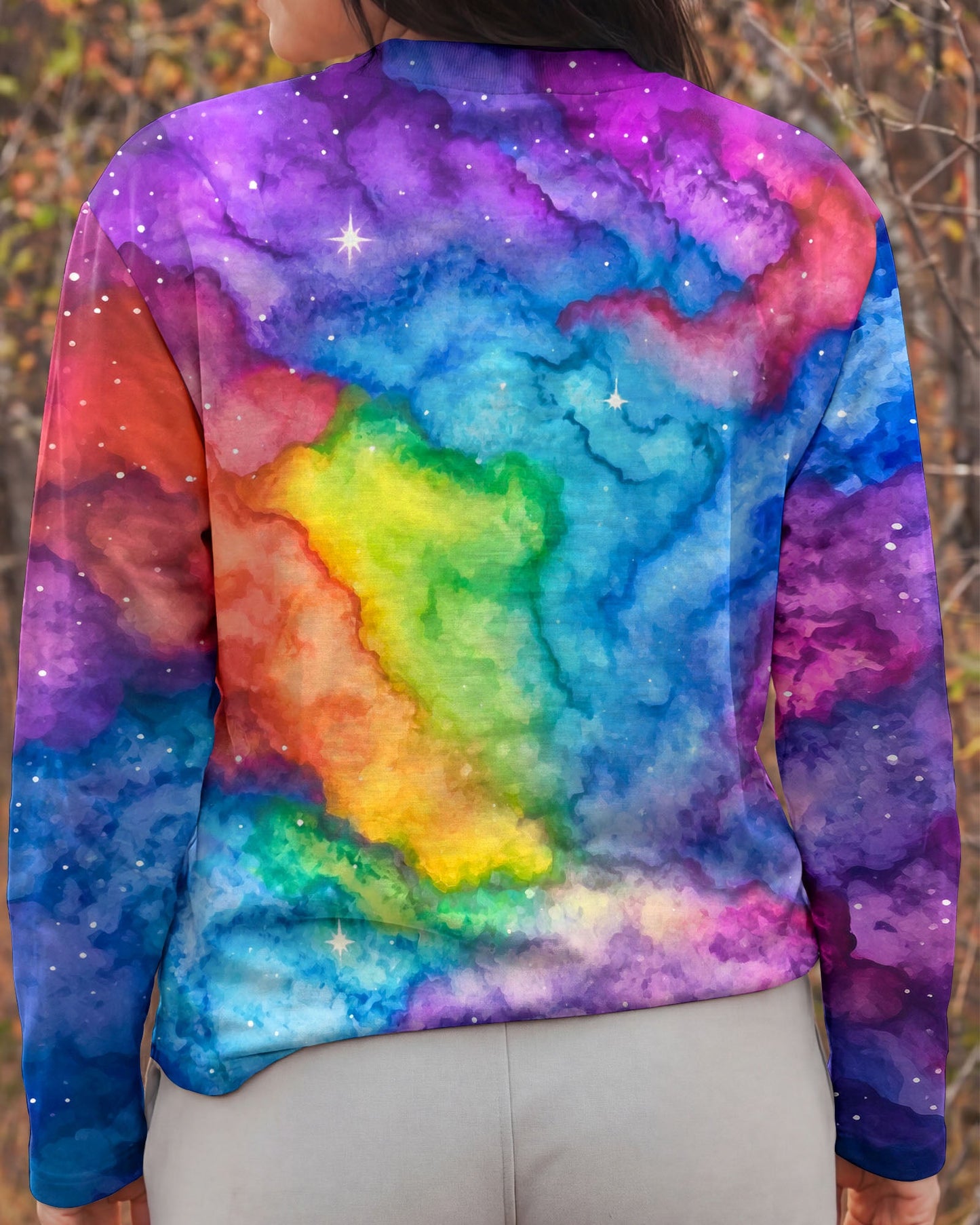 COSMIC ELEPHANT BE KIND WATERCOLOR ALL OVER PRINT - RI1405262