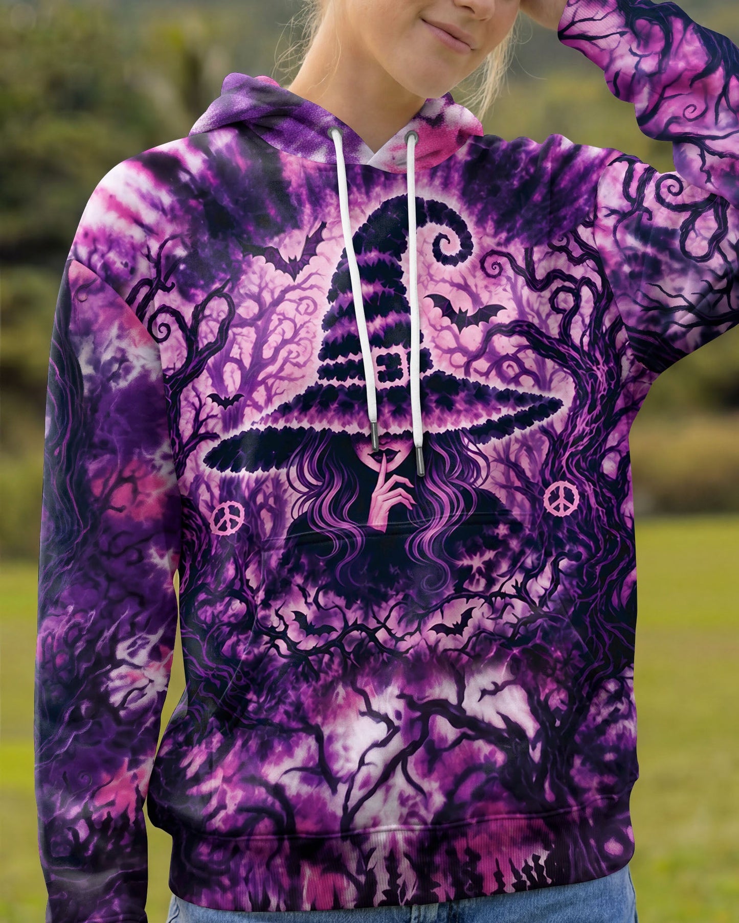 A WEE BIT WICKED BOHO WITCH ALL OVER PRINT - RI1407261