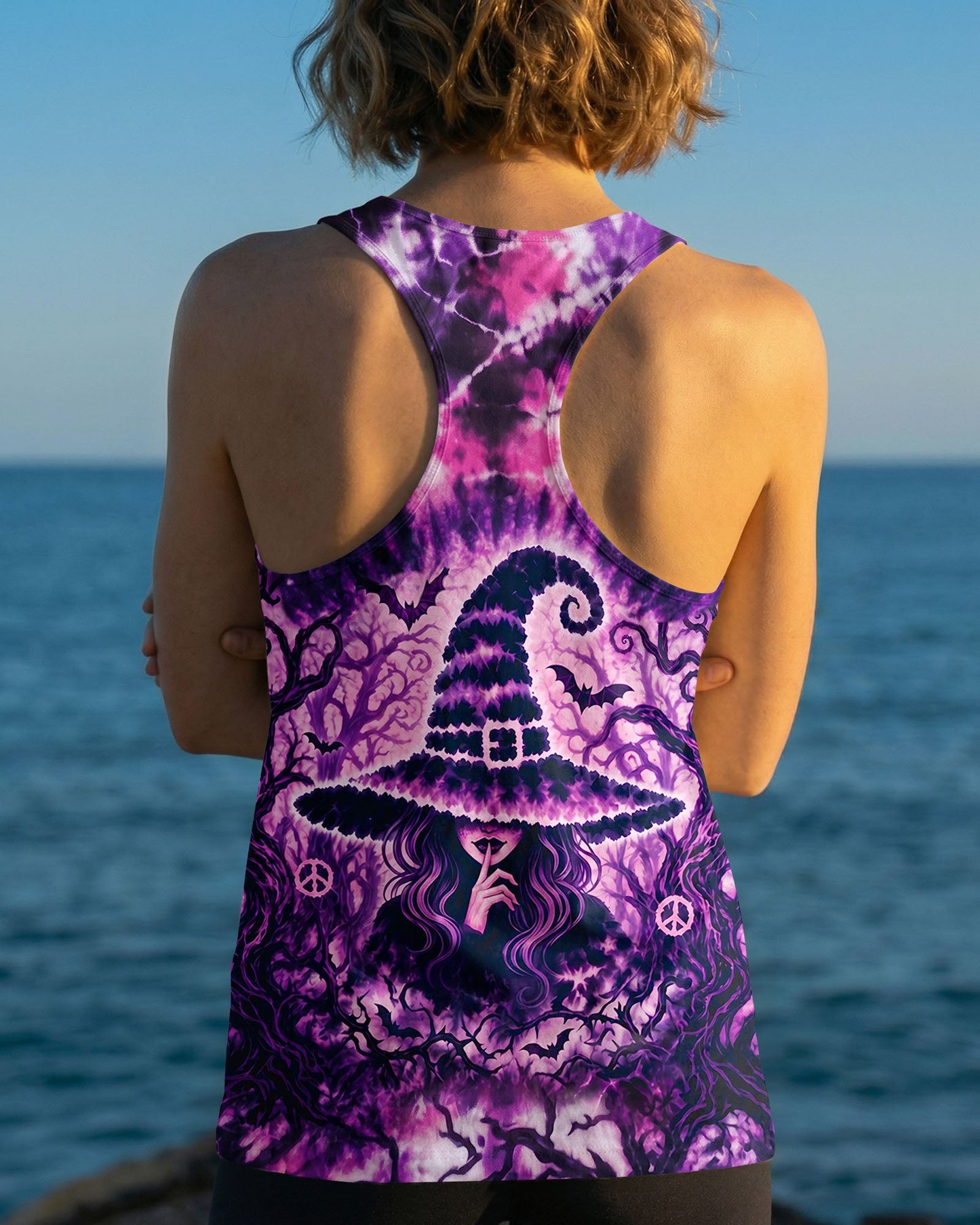 A WEE BIT WICKED BOHO WITCH ALL OVER PRINT - RI1407261
