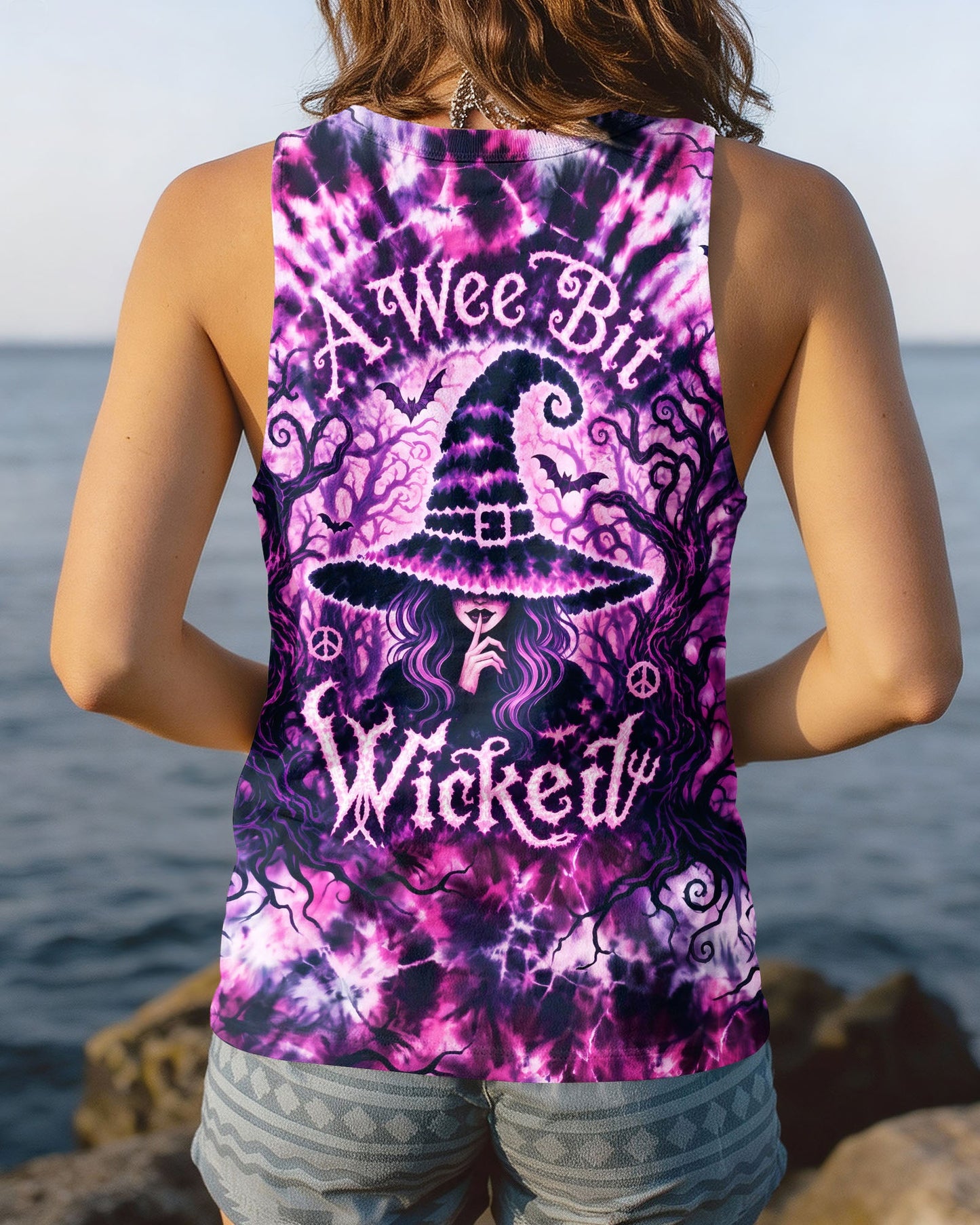 A WEE BIT WICKED BOHO WITCH ALL OVER PRINT - RI1407261