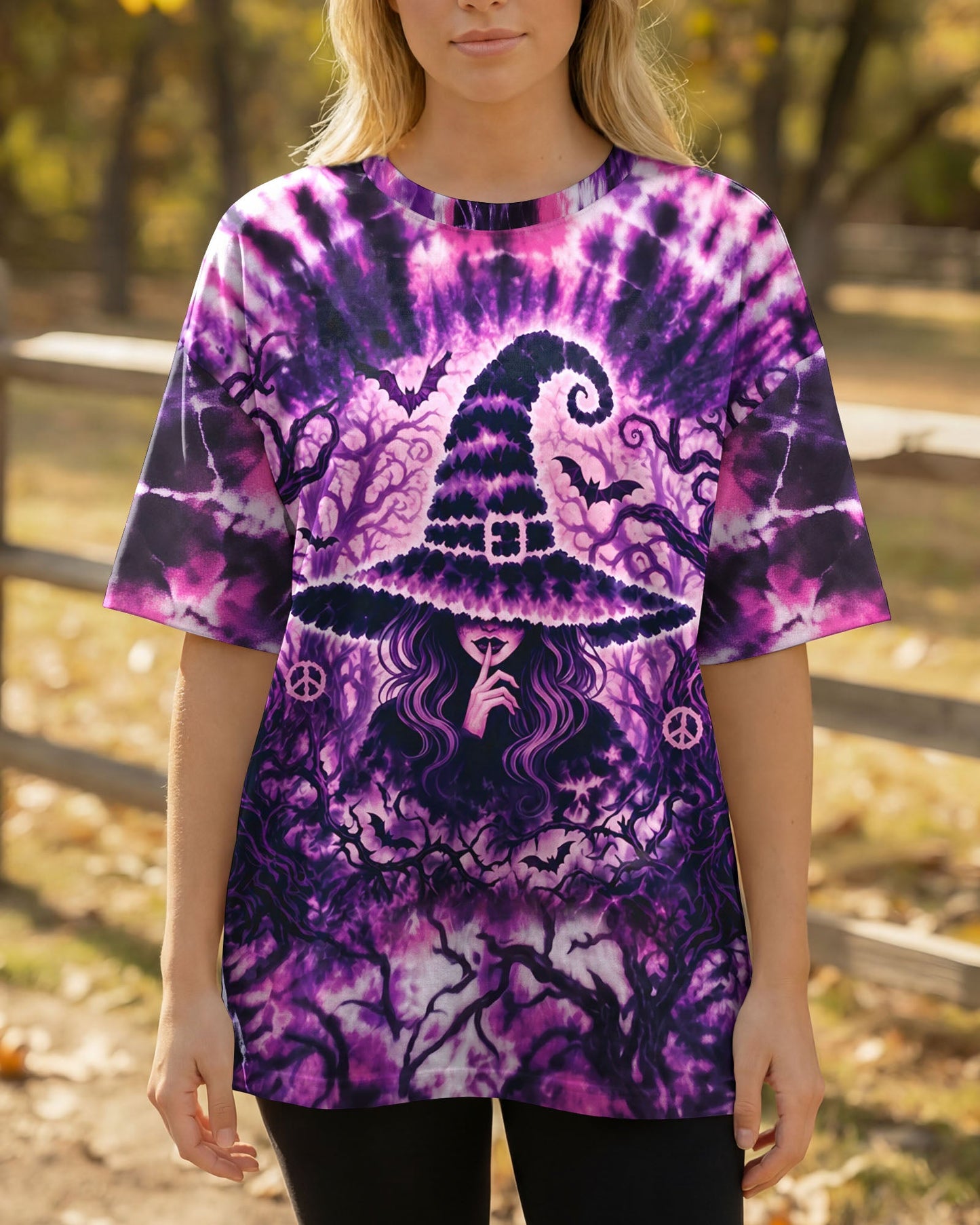 A WEE BIT WICKED BOHO WITCH ALL OVER PRINT - RI1407261