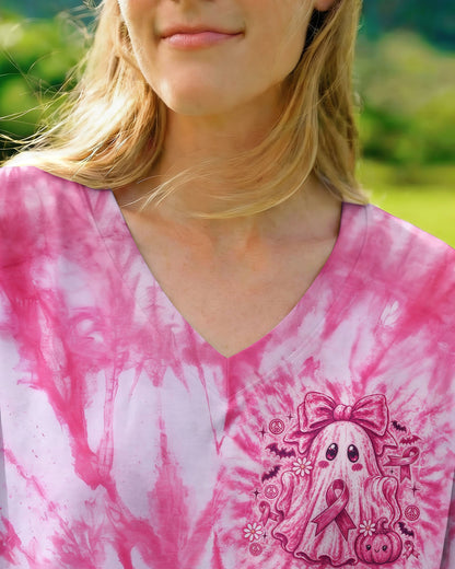 IN OCTOBER WE WEAR PINK GHOST ALL OVER PRINT - RI1507261