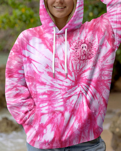 IN OCTOBER WE WEAR PINK GHOST ALL OVER PRINT - RI1507261