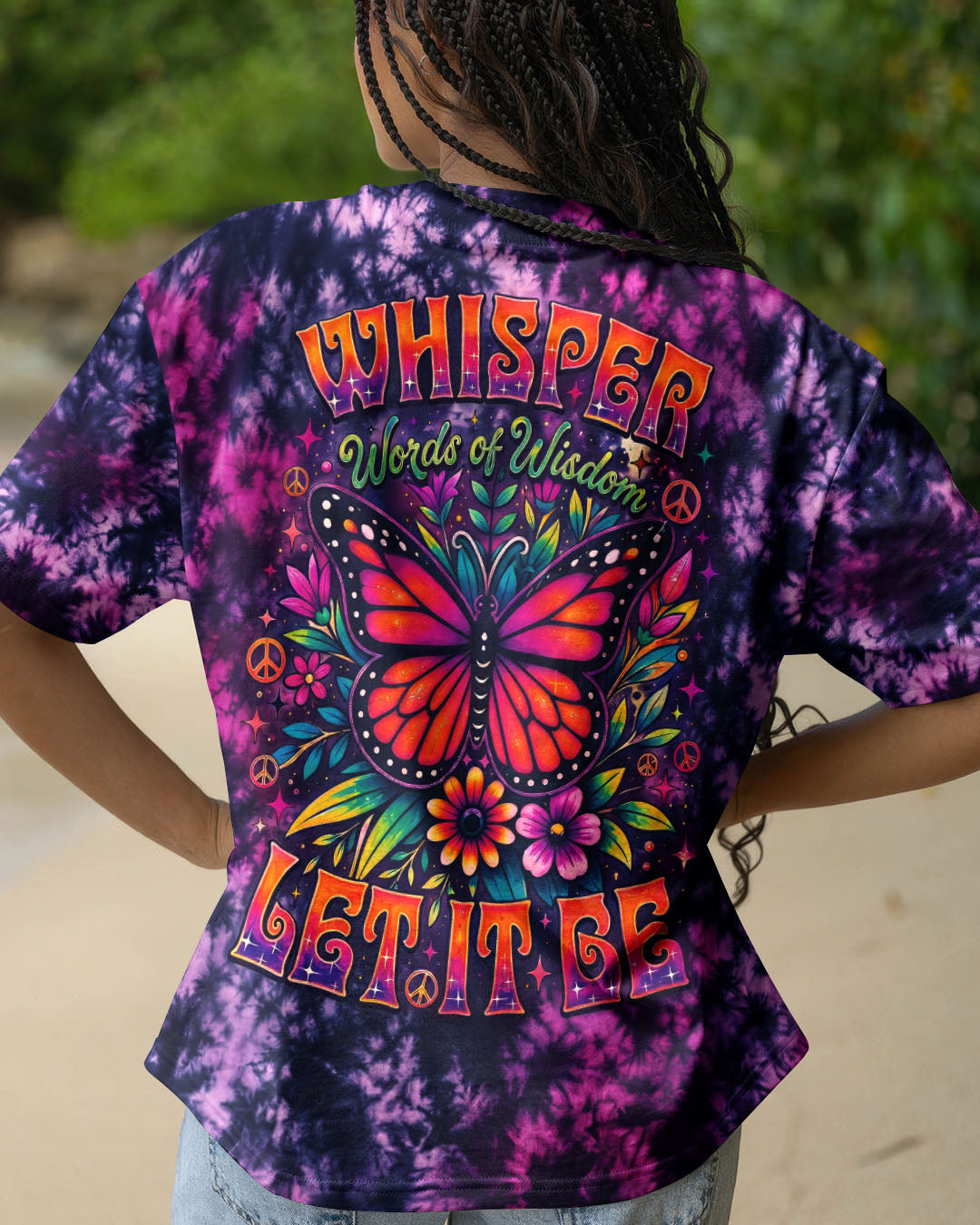 WHISPER WORDS OF WISDOM BUTTERFLY ALL OVER PRINT - RI2306261
