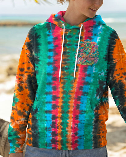 JUST BREATHE HIPPIE FROG ALL OVER PRINT - RI2706212