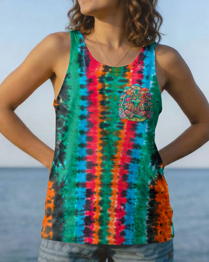 JUST BREATHE HIPPIE FROG ALL OVER PRINT - RI2706212