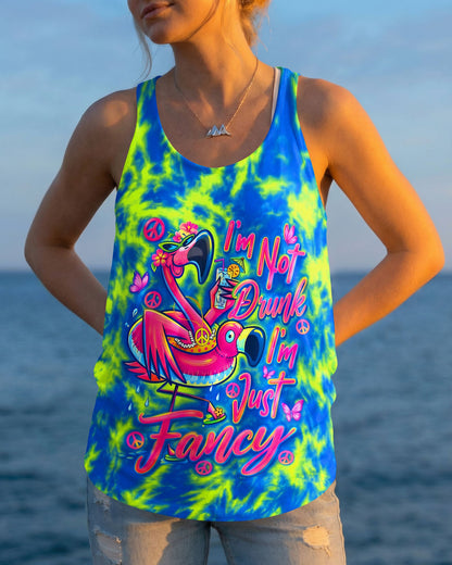I'M NOT DRUNK FANCY FLAMINGO ALL OVER PRINT - RI0107261