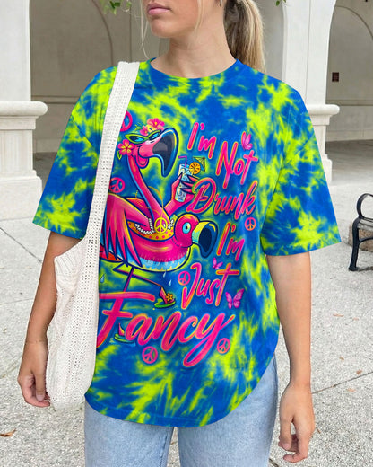I'M NOT DRUNK FANCY FLAMINGO ALL OVER PRINT - RI0107261