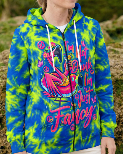 I'M NOT DRUNK FANCY FLAMINGO ALL OVER PRINT - RI0107261