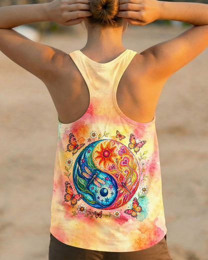 LIFE IS A BALANCE YINYANG SUN MOON ALL OVER PRINT - TLHG0405261