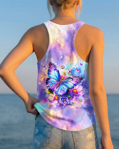 JUST BELIEVE BUTTERFLY ALL OVER PRINT  - TLHG0505263