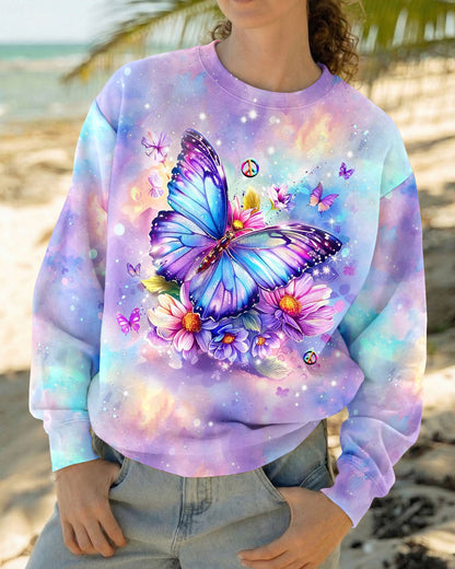 JUST BELIEVE BUTTERFLY ALL OVER PRINT  - TLHG0505263