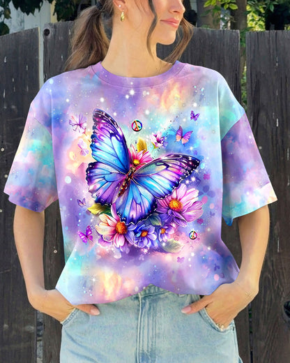 JUST BELIEVE BUTTERFLY ALL OVER PRINT  - TLHG0505263