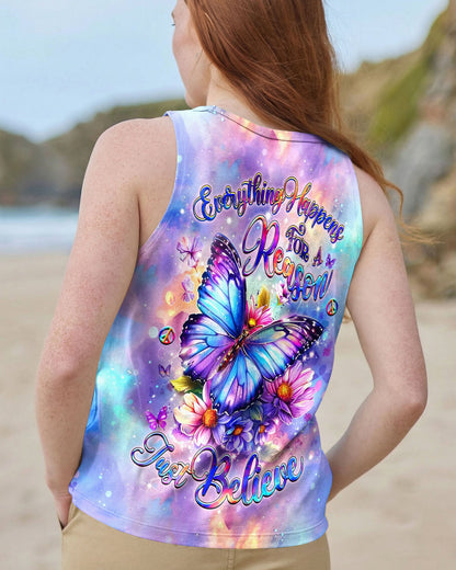 JUST BELIEVE BUTTERFLY ALL OVER PRINT  - TLHG0505263