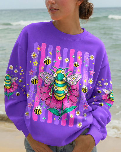 STAY KIND BLOOM WILD BEE ALL OVER PRINT - TLHG0705263