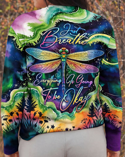 JUST BREATH DRAGONFLY ALL OVER PRINT  - TLHG0804261
