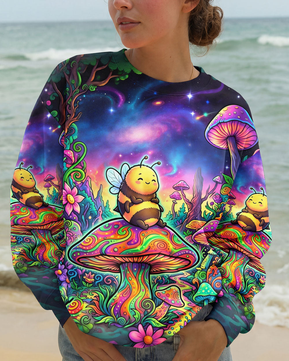 LET IT BEE PSECHEDELIC BEE ALL OVER PRINT - TLHG0804263