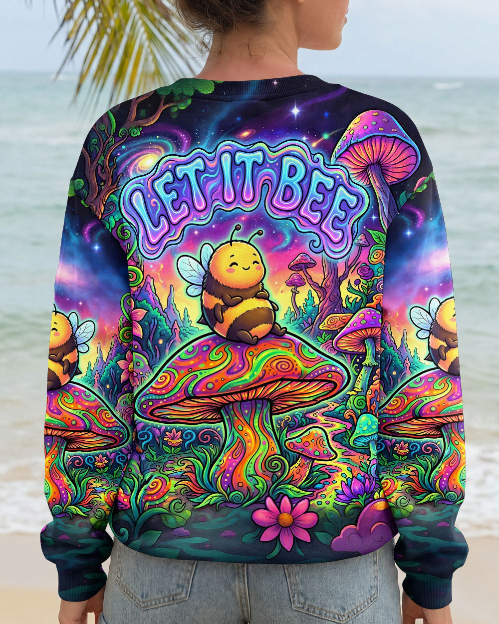 LET IT BEE PSECHEDELIC BEE ALL OVER PRINT - TLHG0804263