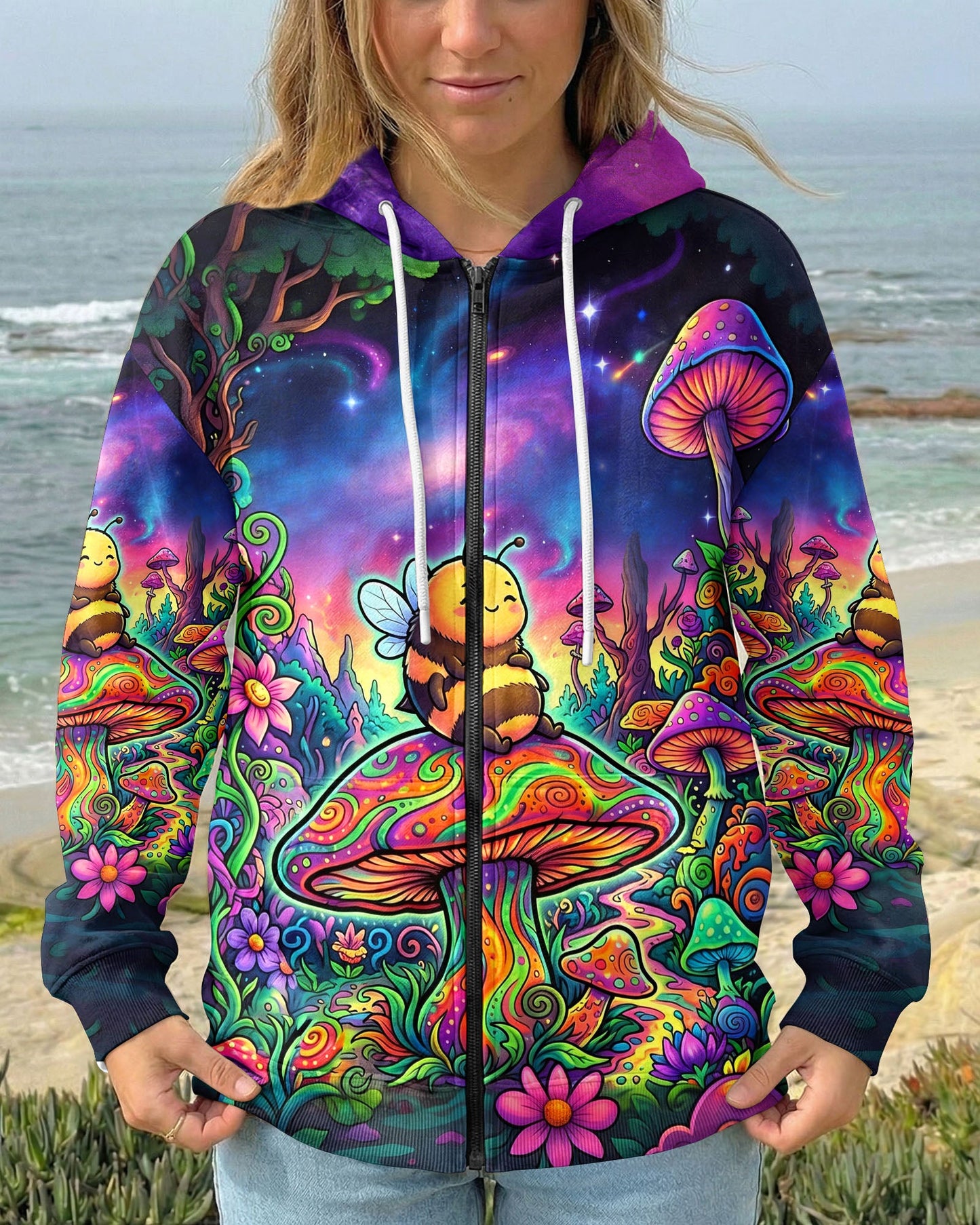 LET IT BEE PSECHEDELIC BEE ALL OVER PRINT - TLHG0804263