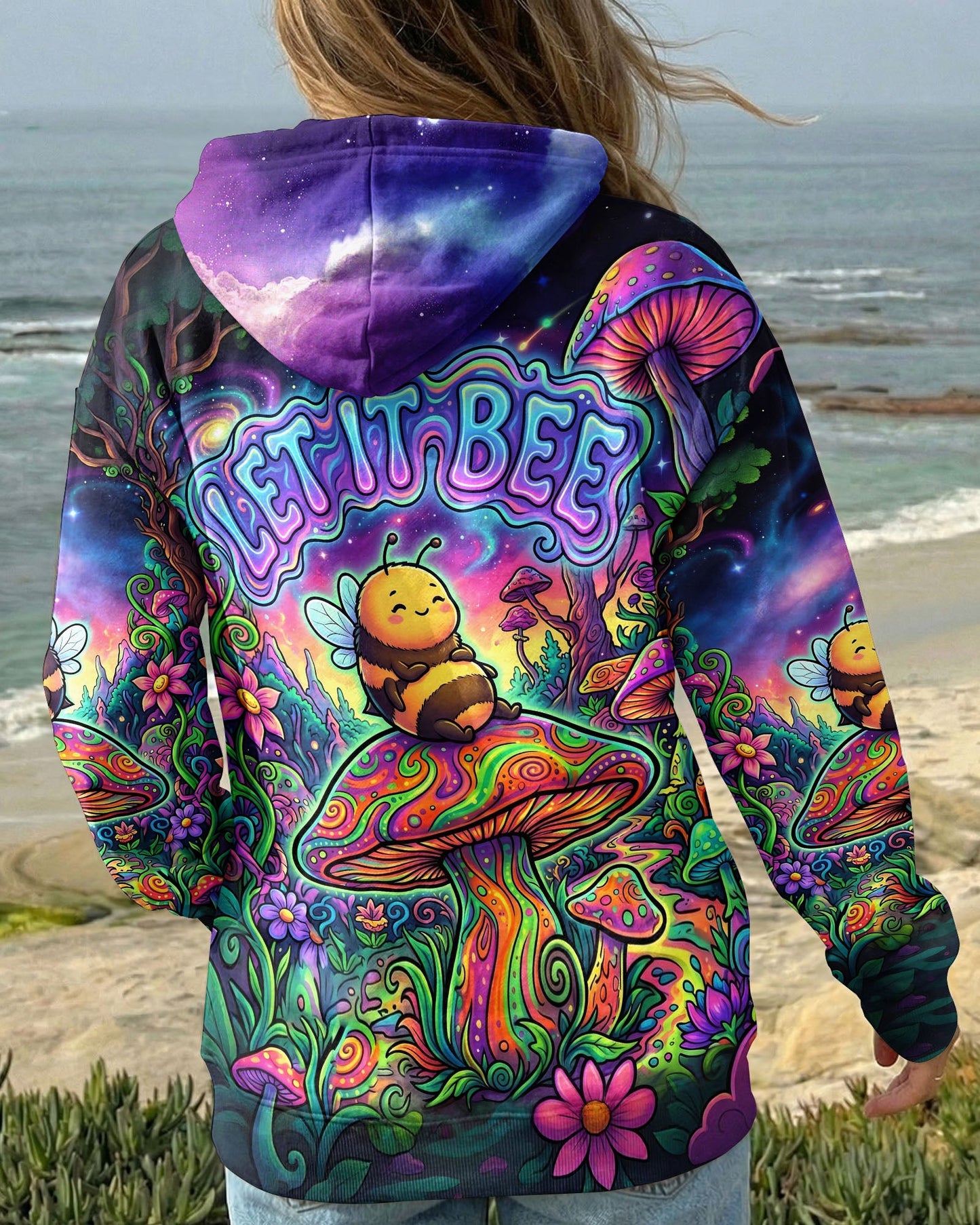 LET IT BEE PSECHEDELIC BEE ALL OVER PRINT - TLHG0804263