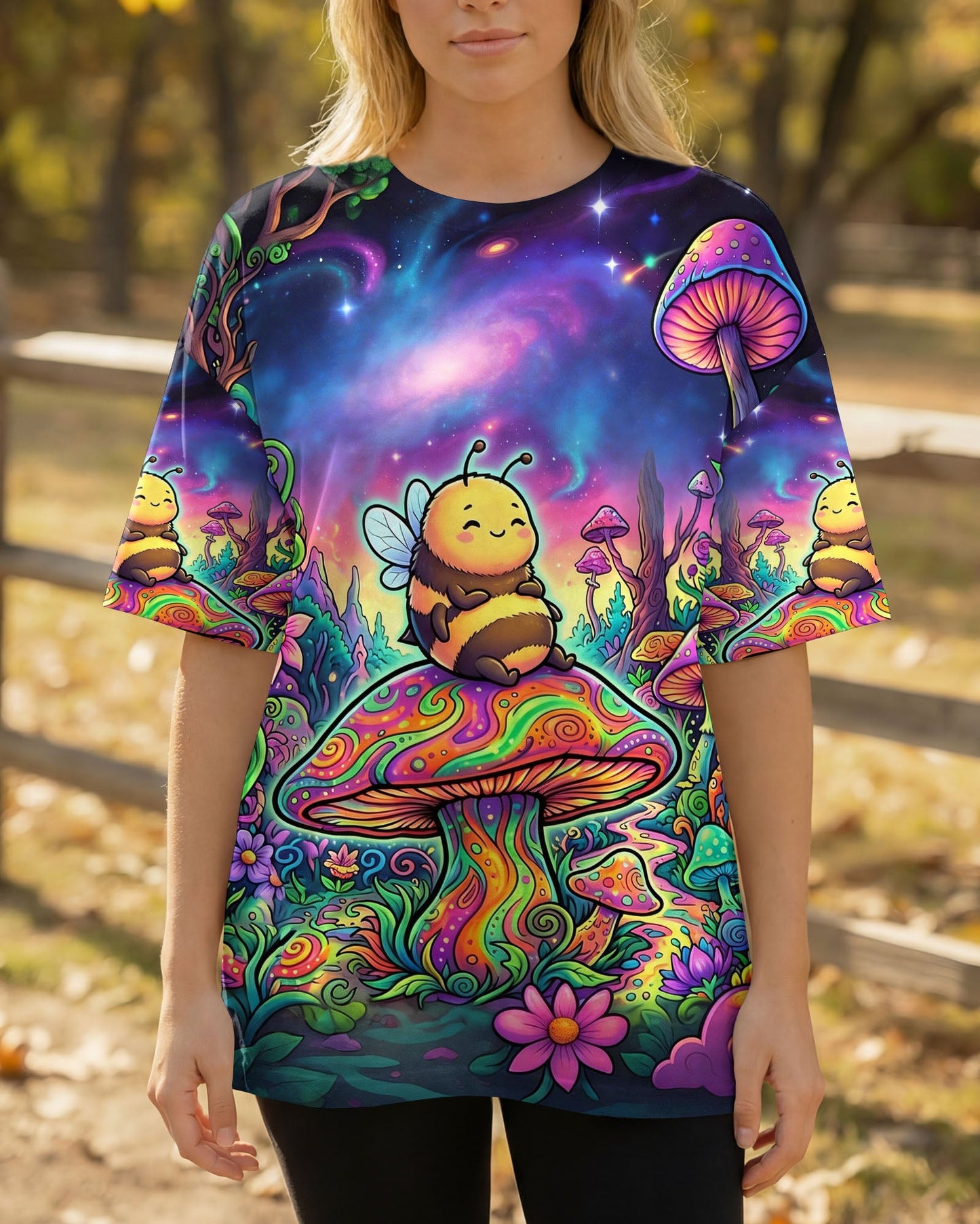 LET IT BEE PSECHEDELIC BEE ALL OVER PRINT - TLHG0804263