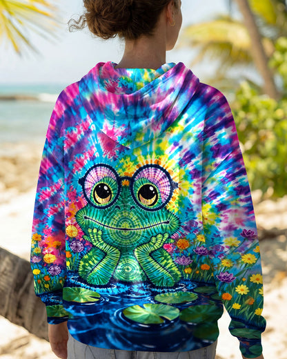 GROOVY FROG SWIRL ALL OVER PRINT - TLHG0805261