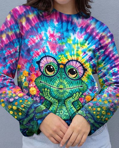 GROOVY FROG SWIRL ALL OVER PRINT - TLHG0805261