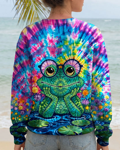GROOVY FROG SWIRL ALL OVER PRINT - TLHG0805261