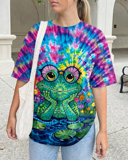 GROOVY FROG SWIRL ALL OVER PRINT - TLHG0805261