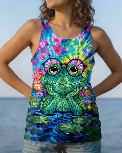GROOVY FROG SWIRL ALL OVER PRINT - TLHG0805261