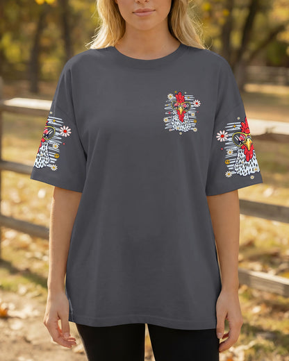 AGING MAY HAVE SLOWED ME DOWN CHICKEN ALL OVER PRINT  - TLHG0906263