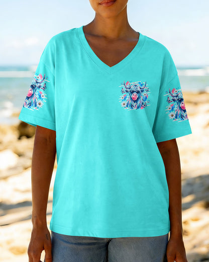 WHISPER WORDS OF WISDOM LET IT BE COW ALL OVER PRINT  - TLHG1006263