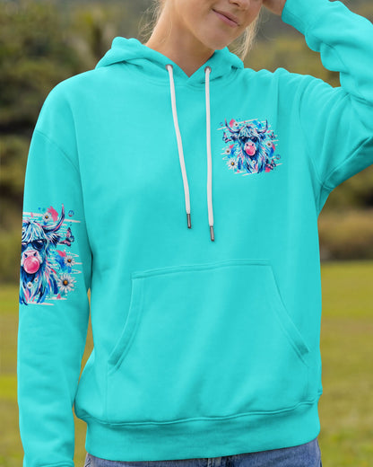 WHISPER WORDS OF WISDOM LET IT BE COW ALL OVER PRINT  - TLHG1006263