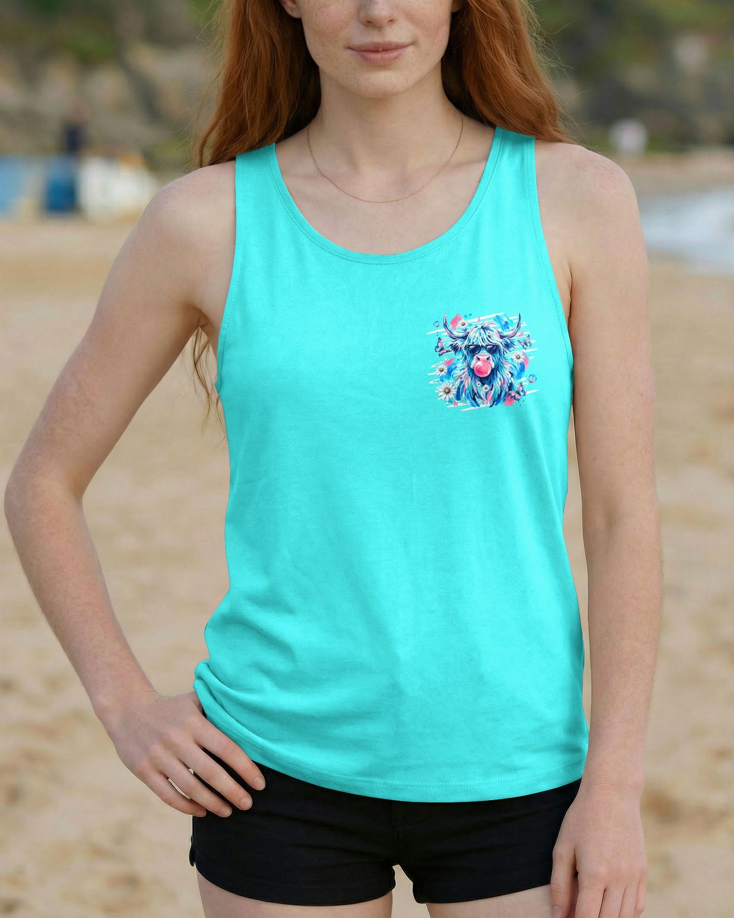 WHISPER WORDS OF WISDOM LET IT BE COW ALL OVER PRINT  - TLHG1006263
