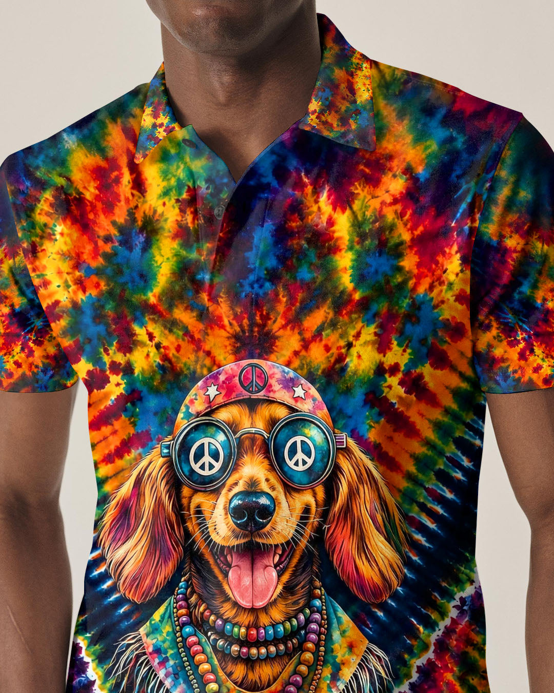 JUST BREATHE BOHO DACHSHUND DOG ALL OVER PRINT - TLHG1205262