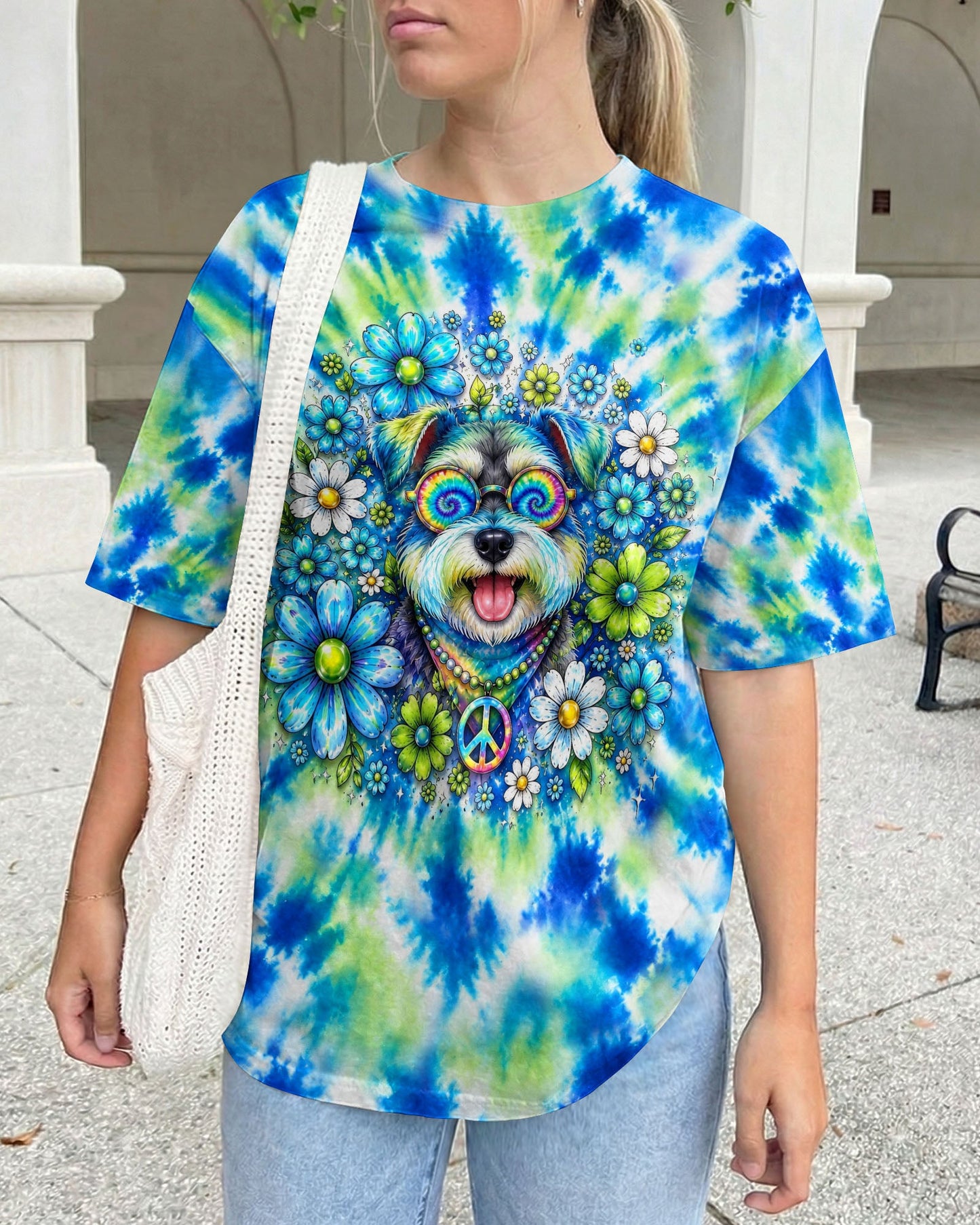 WHISPER WORDS OF WISDOM LET IT BE  SCHNAUZER DOG  ALL OVER PRINT  - TLHG1305263