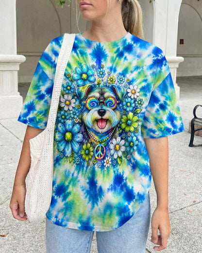 WHISPER WORDS OF WISDOM LET IT BE  SCHNAUZER DOG  ALL OVER PRINT  - TLHG1305263