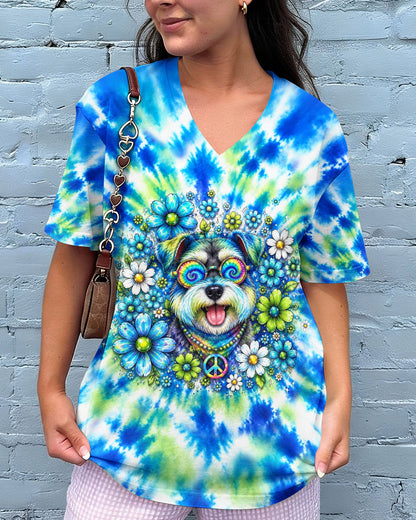 WHISPER WORDS OF WISDOM LET IT BE  SCHNAUZER DOG  ALL OVER PRINT  - TLHG1305263