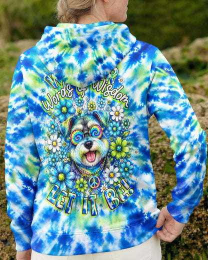WHISPER WORDS OF WISDOM LET IT BE  SCHNAUZER DOG  ALL OVER PRINT  - TLHG1305263