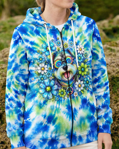 WHISPER WORDS OF WISDOM LET IT BE  SCHNAUZER DOG  ALL OVER PRINT  - TLHG1305263