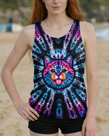 FUNNY CAT BURST PATTERN  ALL OVER PRINT  - TLHG1405263