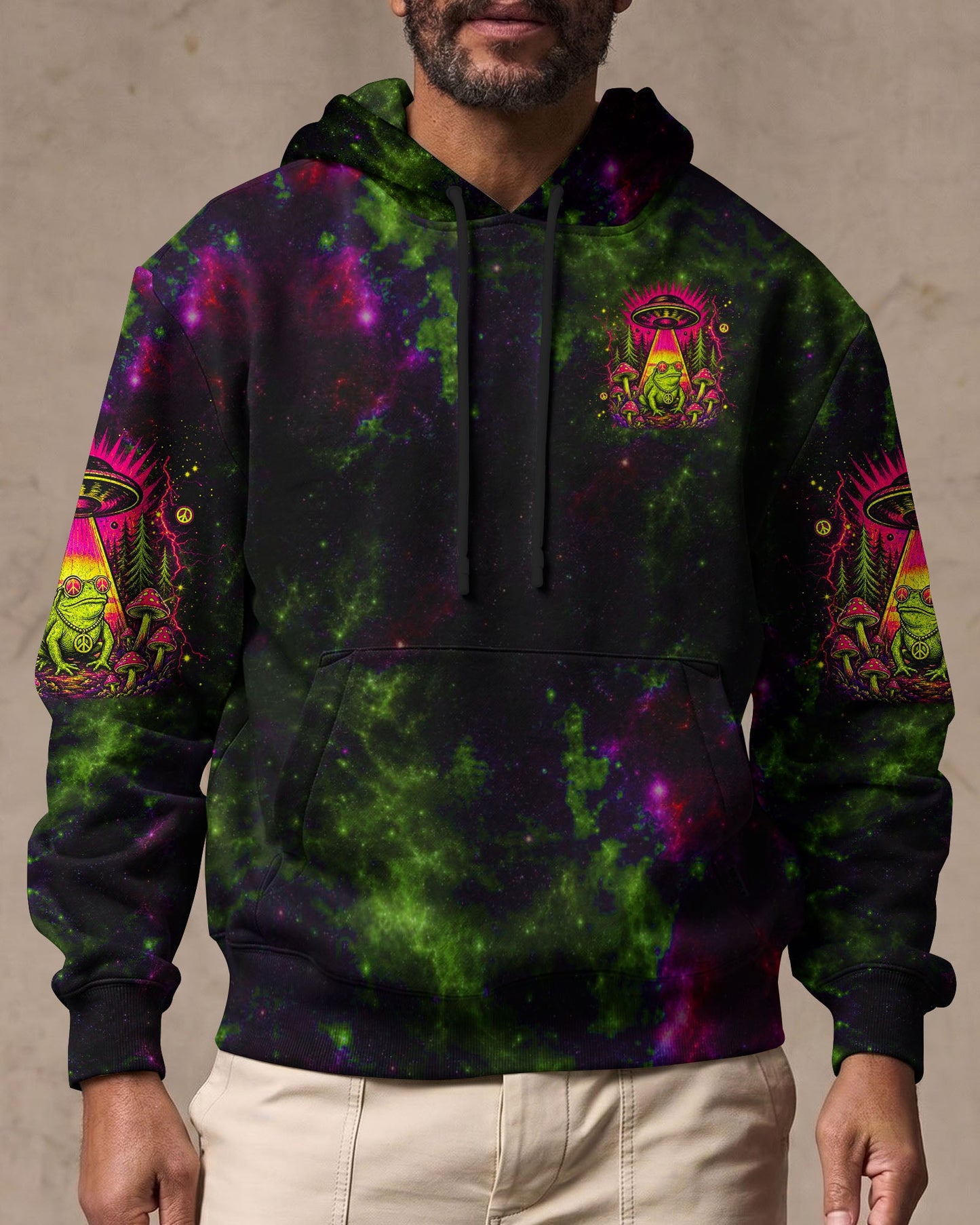 LICK THE TOAD MEET THE ALIENS ALL OVER PRINT   - TLHG1906263