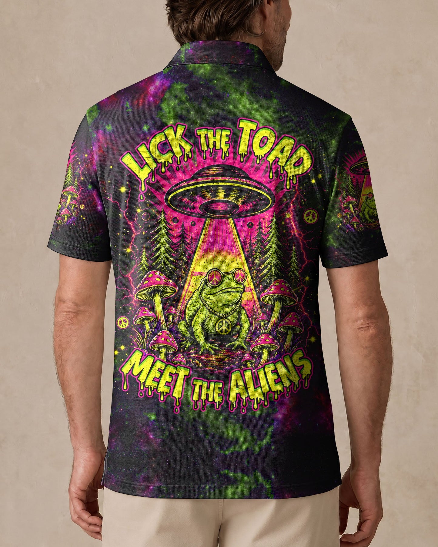 LICK THE TOAD MEET THE ALIENS ALL OVER PRINT   - TLHG1906263