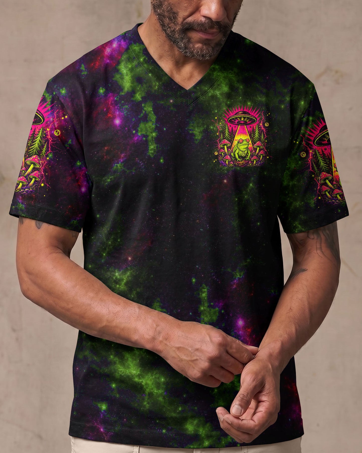 LICK THE TOAD MEET THE ALIENS ALL OVER PRINT   - TLHG1906263