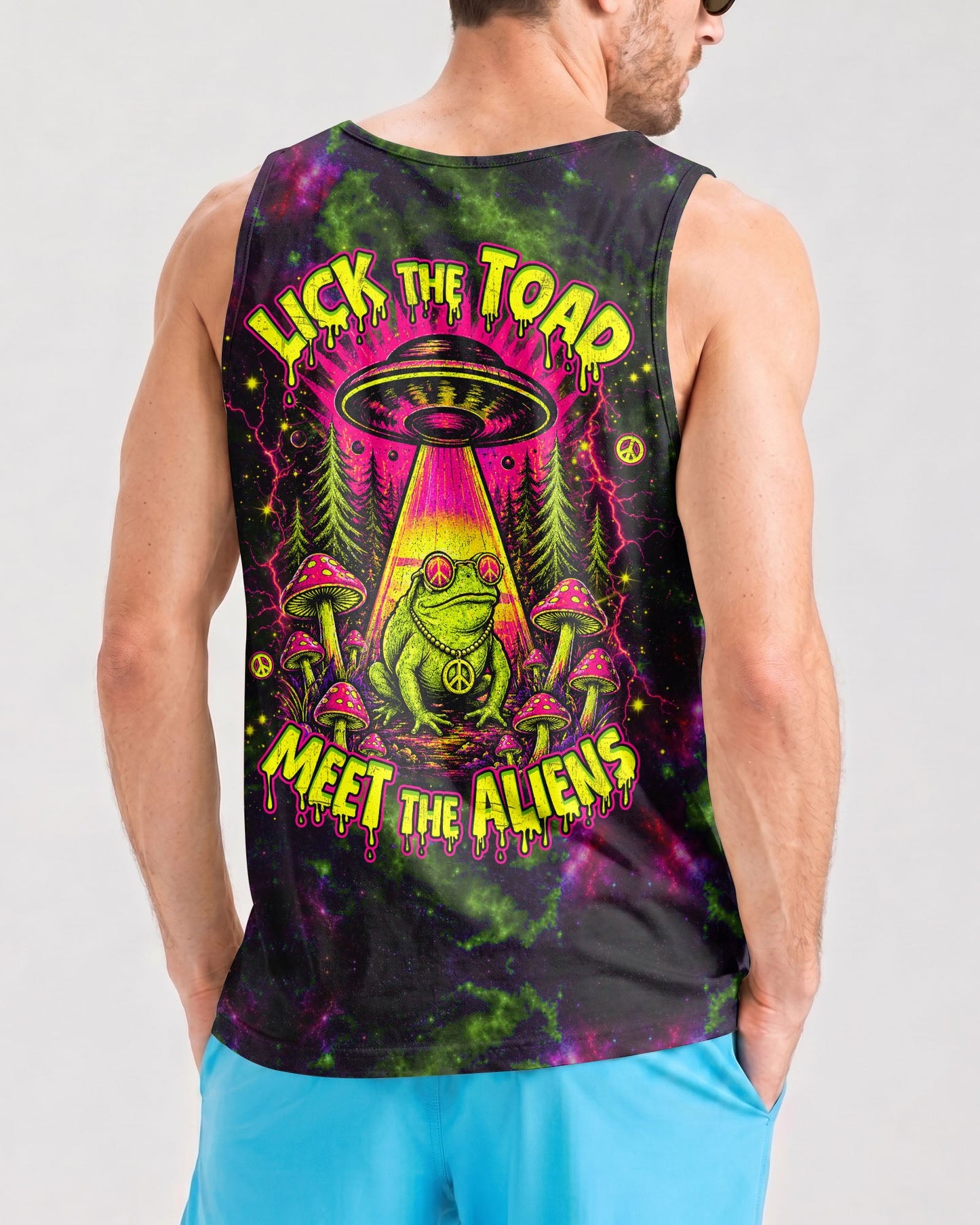 LICK THE TOAD MEET THE ALIENS ALL OVER PRINT   - TLHG1906263