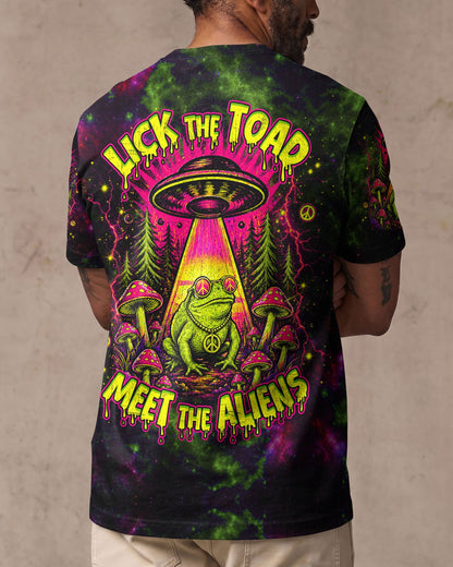 LICK THE TOAD MEET THE ALIENS ALL OVER PRINT   - TLHG1906263